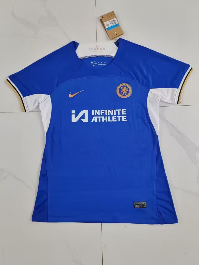 AAA Quality Chelsea Woman 23/24 Home Sponsor Jersey